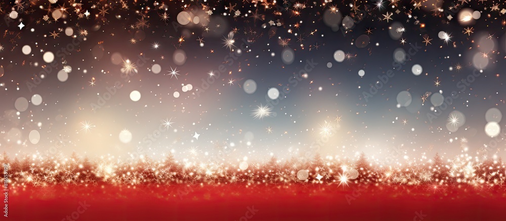 Poster A festive background with a Christmas theme perfect for adding text or other elements with ample copy space image