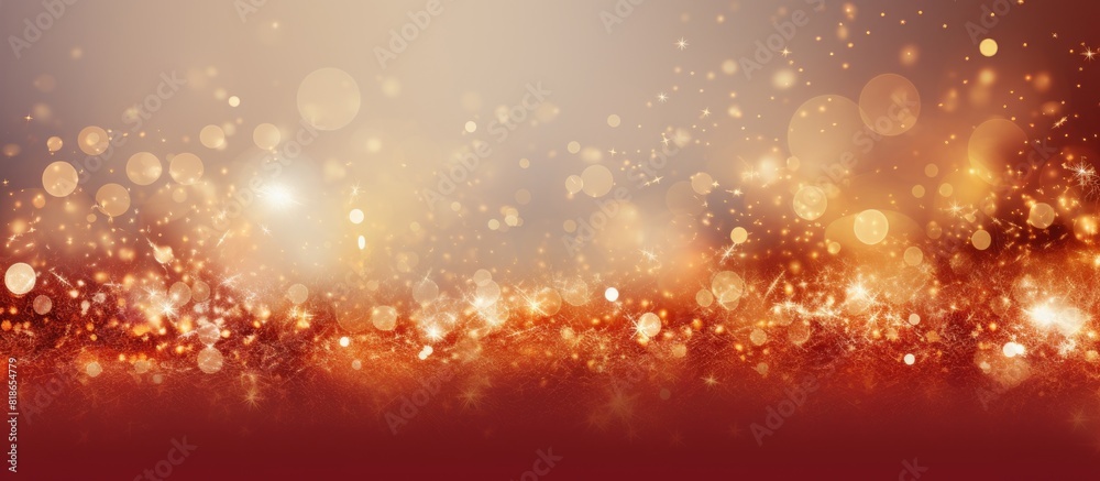 Poster A festive background with a Christmas theme perfect for adding text or other elements with ample copy space image