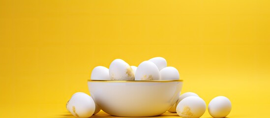A festive Easter themed image featuring white eggs adorned with golden letters against a vibrant...