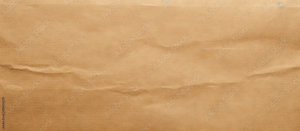 Poster Brown craft paper background with a textured surface resembling cardboard sheet suitable for recycling Ideal for copy space images