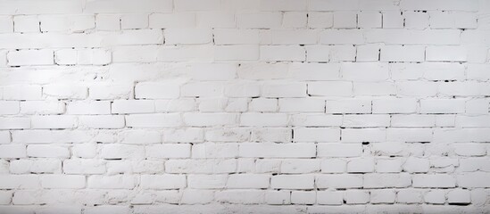 A white brick wall serves as the background for the copy space image