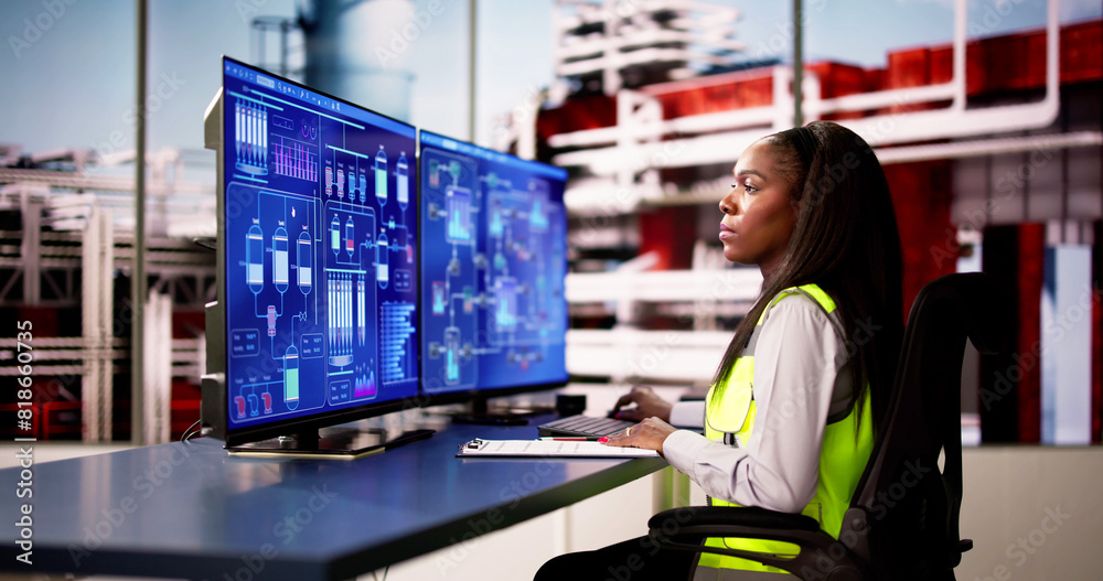 Poster industrial iot automation system