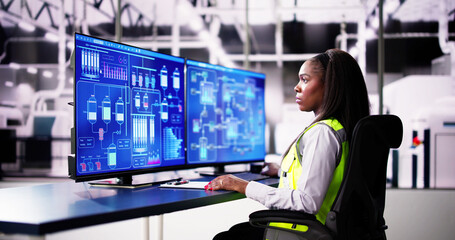 Engineer Operator Using Scada System