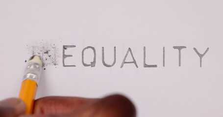 Social Equality Concept Word. People Care