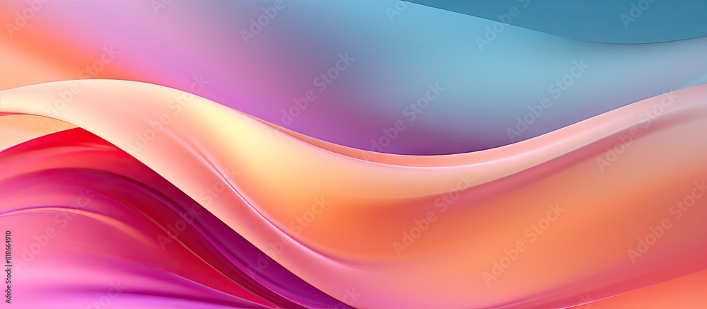 Poster the image offers a vibrant and rich background with pastel tones providing ample space for text plac