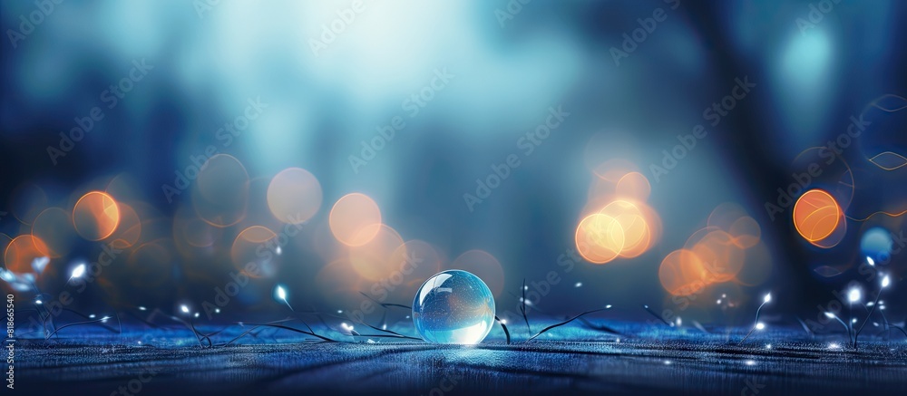 Aufkleber An image depicting a blurred background and a bokeh effect. with copy space image. Place for adding text or design