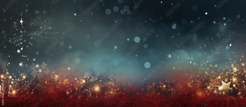Poster A festive background with a Christmas theme perfect for adding text or other elements with ample copy space image