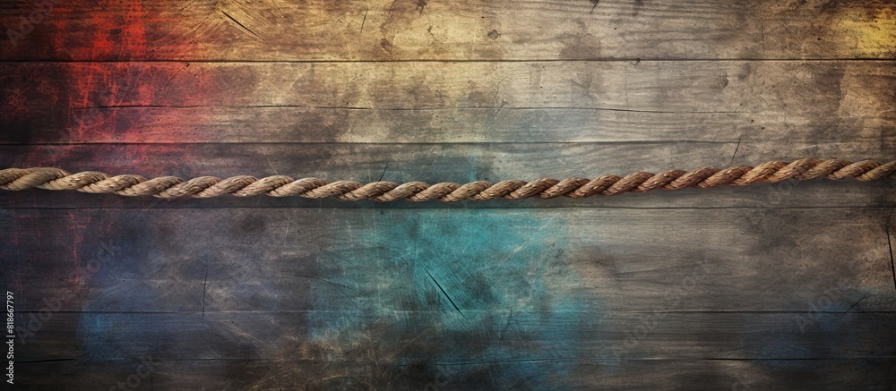 Poster grunge background with knots incorporating copy space image