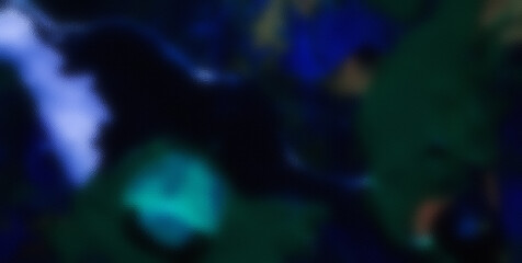 Eclectic and Expressive Painted Dreamscape Infused with an Array of Colors and Abstract Forms