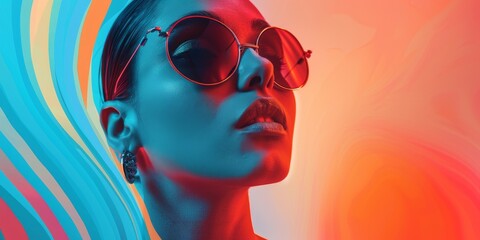 Abstract contemporary design wallpaper background