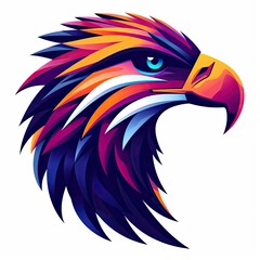 Abstract logo eagle wings