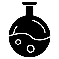 Chemistry, experiment, flask Icon