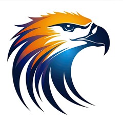 Abstract logo eagle wings