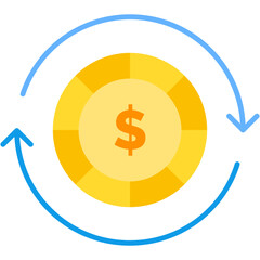 Money, process, transaction Icon
