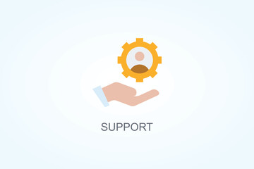 Support Vector  Or Logo Sign Symbol Illustration