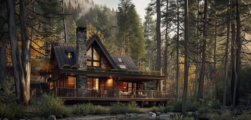 house in the woods