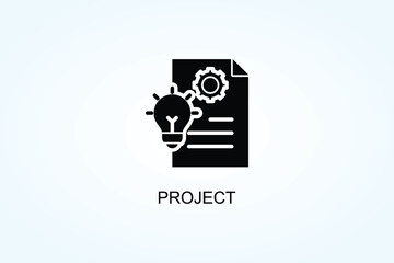 Project Vector  Or Logo Sign Symbol Illustration