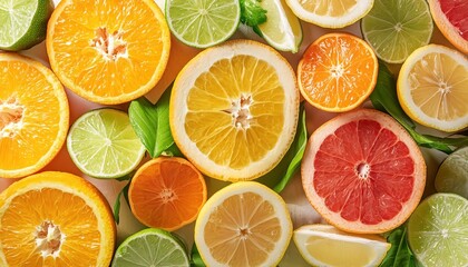 viele reife verschiedene Zitrusfr&uuml;chte