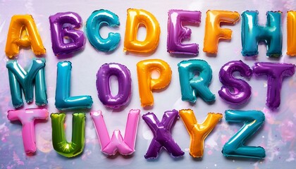 hand drawn alphabet letters, hand drawn alphabet, Colorful Latin 3D alphabet with airy thick letters. Font with numbers inflated figures in a cartoon