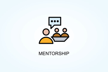 Mentorship Vector  Or Logo Sign Symbol Illustration