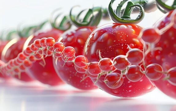 Plant breeders and farmers collaborate on designing polyploid genomes in tomatoes