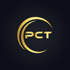 PCT logo. P C T design. White PCT letter. PCT, P C T letter logo design. P C T letter logo design in FIVE, FOUR, THREE, style. letter logo set in one artboard. P C T letter logo vector design.
