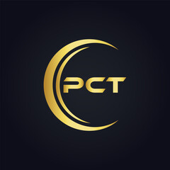 PCT logo. P C T design. White PCT letter. PCT, P C T letter logo design. P C T letter logo design in FIVE, FOUR, THREE, style. letter logo set in one artboard. P C T letter logo vector design.