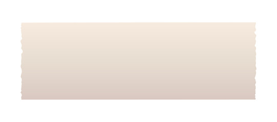 カットした薄いブラウン/ベージュのマスキングテープ - おしゃれでかわいいデコレーション素材