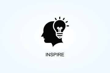 Inspire Vector  Or Logo Sign Symbol Illustration