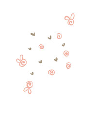 Elements colorful images frame photo decoration design