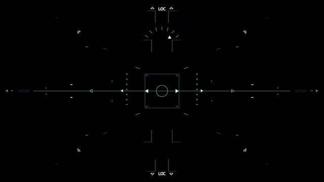 Satellite GPS motion aerial analysis element. User Interface. Aerospace in the United States Air Force. Aircraft Planes detected by satellite camera. Ui and Ai interface, modern military technology
