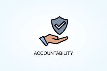 Accountability Vector  Or Logo Sign Symbol Illustration