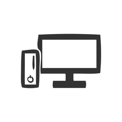 Video game console silhouette