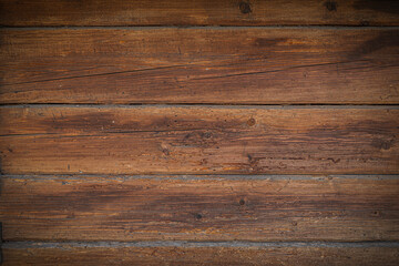 Obraz premium Old natural wooden background