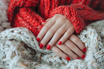 Captivating Close-Up, Elegant White Hands for Beauty Ads, Emphasizing Flawless Texture and  Graceful Gestures. Beautiful simple AI generated image in 4K, unique.