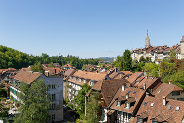 Fototapeta premium Panorama sur la ville de Bern