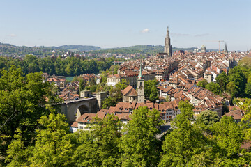 Panorama sur la ville de Bern