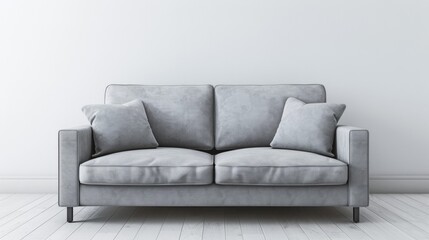 A Modern Minimalist Sofa