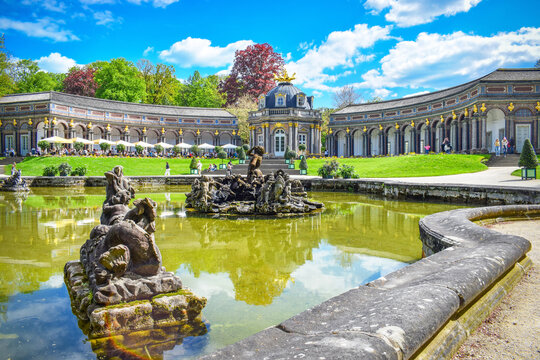 Eremitage (Hermitage) in Bayreuth - September 10 May 2024. The common view of the Eremitage residence in Bayreuth, Germany