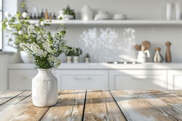 Modern white minimalistic kitchen interior details. Stylish white sink near mandarins High-resolution. Beautiful simple AI generated image in 4K, unique.