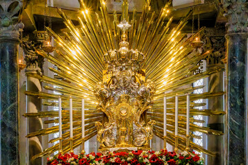 inside the cathedral. Barletta, Apulia, Itaily, Europe, March 2024