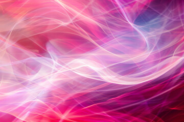 Colorful Abstract Light Waves in Motion   Vibrant Background of Pink and Purple Hues