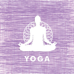 Creative Yoga Template for International Day of Yoga
