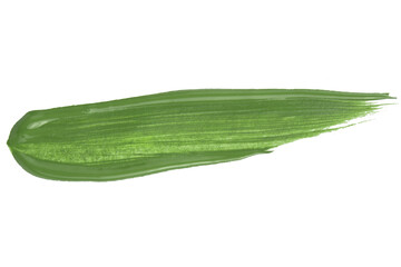 brush stroke isolated over white background