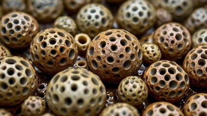 Balls with holes, trypophobia