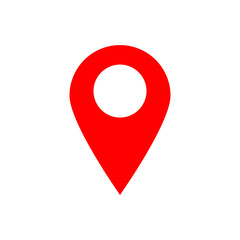 Location pointer vector icon design