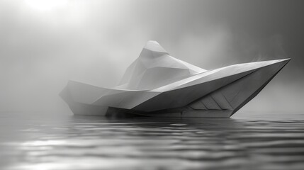 Boat Floating on Water