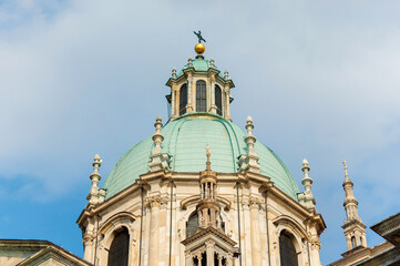 Obraz premium ornate cathedral dome with architectural details