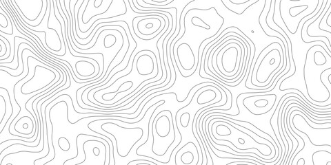 Fototapeta premium Fluid terrain mapping lines rendered in modern abstract visual texture