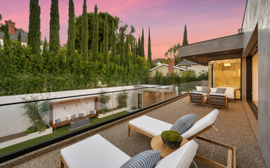 New Construction Home in Tarzana suburban neighborhood, California